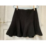 Zara basic jupe en laine noire taille xs