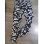 Zara pantalon droit noir et blanc t 36