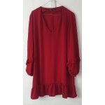 Zara robe rouge