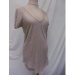 Zara tee shirt liquette t 38