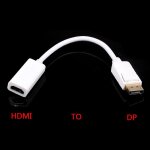= 0. 5 m - 1pc actif dp displayport mle femelle adaptateur cble vers hdmi 1. 4 1080p affichage port ...