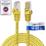 0, 5 m cble ethernet lan cat 7 s / ftp pimf lszh awg26 cble rseau avec connecteurs rj45 cat 6a 10 ...