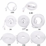 0. 5m 1. 5m 2m 3m 5m 10m 15m 20m câble ethernet haute vitesse rj45 cat6 plat ethernet réseau lan câble ... 0. 5m 1. 5m 2m 3m 5m 10m 15m 20m câble ethernet haute vitesse rj45 cat6 plat ethernet réseau lan câble ...