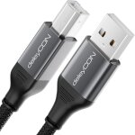 0, 5m cble d'imprimante usb (pour imprimante, scanner, midi) cble court 50cm usb - a vers usb - b tress ...