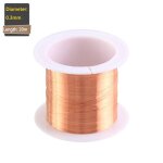 1 - 3 rouleaux de fil de laque de cuivre 0. 06mm - 1. 2mm câble fil de cuivre fil magnétique emaillé ... 1 - 3 rouleaux de fil de laque de cuivre 0. 06mm - 1. 2mm câble fil de cuivre fil magnétique emaillé ...