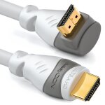 1. 5 m hdmi cable with 270 degree angle - compatible with hdmi 2. 0 / 1. 4 - uhd 4k hdr 3d 1080p 2160p ...