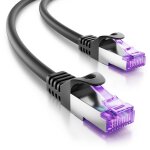 1, 5m cat7 c�ble r�seau - 10 gigabit - c�ble de raccordement rj45 c�ble ethernet (cuivre, sftp pimf blindage) ...