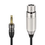 1 / 8 � xlr c�ble, trs 1 / 8 pouce 3, 5 mm � xlr equilibr� c�ble coquille de cuivre l'audio c�ble trs ...