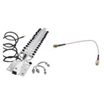 1 antenne sans fil wi - fi omni 2. 4ghz et 1 connecteur sma mle vers sma mle, cble en queue de cochon ...