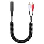 1 câble audio jack femelle 6, 35 mm vers 2 rca mâle en y câble répartiteur audio stéréo 6, 35 mm vers ... 1 câble audio jack femelle 6, 35 mm vers 2 rca mâle en y câble répartiteur audio stéréo 6, 35 mm vers ...