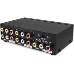 1 entrée 4 sortie 3 amplificateur répartiteur audio vidéo rca av pour décodeur câble dvd dvr tv analogique ... 1 entrée 4 sortie 3 amplificateur répartiteur audio vidéo rca av pour décodeur câble dvd dvr tv analogique ...