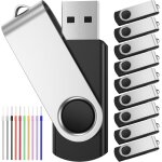 1 gb usb 2. 0 flash drive - swivel memory stick - 1 gb usb flash drive - - black pendrive with strings ...