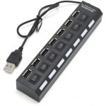 1 hub 2. 0 multi - usb r�partiteur 7 ports extenseur multiple hab utilisation commutateur adaptateur ...