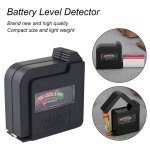 1 pc portable portable conception cellule batterie v�rificateur universel bouton batterie volt testeur ...
