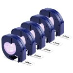 1 pièce 91201 12267 pour dymo letratag 91200 91202 12mm lt bandes d'étiquettes compatibles pour dymo ... 1 pièce 91201 12267 pour dymo letratag 91200 91202 12mm lt bandes d'étiquettes compatibles pour dymo ...