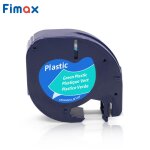 1 pice 91201 12267 pour dymo letratag 91200 91202 12mm lt bandes d'tiquettes compatibles pour dymo ...