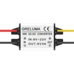1 pice dc 12v a 6v convertisseur abaisseur rgulateur 3a 18w adaptateur secteur rducteur pour voiture ...