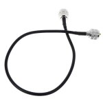 1 pi�ces uhf pl259 connecteurs m�le � m�le prise coax queue de cochon cavalier c�ble cordon rg58 coaxial ...