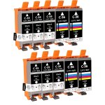 10 cartouches d'encre compatible avec canon pgi - 35 cli - 36 pour pixma ip100 ip110 ip110 + battery ... 10 cartouches d'encre compatible avec canon pgi - 35 cli - 36 pour pixma ip100 ip110 ip110 + battery ...