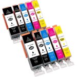 10 cartouches d'encre compatibles pour canon pixma ip3600 ip4600 ip4700 mp540 mp540x mp550 mp560 mp620 ... 10 cartouches d'encre compatibles pour canon pixma ip3600 ip4600 ip4700 mp540 mp540x mp550 mp560 mp620 ...