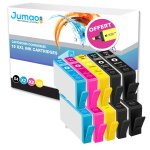 10 cartouches d'impression type jumao compatibles pour hp photosmart q8433b + fluo offert