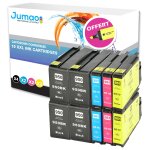 10 cartouches jet d'encre type jumao compatibles pour hp officejet pro 8600 + fluo offert