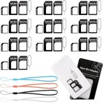 10 ensembles sim et micro sim cartes kit adaptateur pour smartphone, adaptateur carte sim, tlphone ...