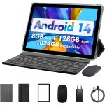 10 inch android 13 tablet, 8gb (4 + 4), 128gb, expandable 1tb, 8000mah, wifi tablet, qcta core processor, ... 10 inch android 13 tablet, 8gb (4 + 4), 128gb, expandable 1tb, 8000mah, wifi tablet, qcta core processor, ...
