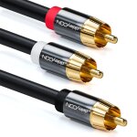 10 m subwoofer cable - cinch rca y cable digital coaxial cable - gold plated plugs - audio cable - cinch ... 10 m subwoofer cable - cinch rca y cable digital coaxial cable - gold plated plugs - audio cable - cinch ...