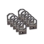 10 x bande d'encrage en nylon vhbw pour imprimante matricielle panasonic kx - p 1590, kx - p 1592, kx ...