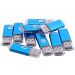 10 x m�moire usb 2. 0 memory stick cl� usb 128 mo cadeau bleu
