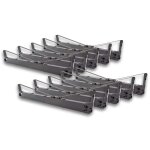 10 x ruban, ruban en nylon, bande d'encrage vhbw de type panasonic kx - p170 pour imprimante matricielle ...