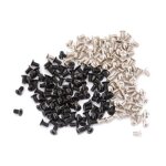 100 pices pc botier 32 * 6mm disque dur hdd caddy swap serveur plateau de montage vis plat frais phillips ...