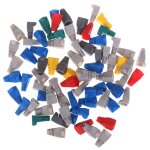 100 pices rj45 cat5 cat5e cat6 ethernet rseau cble anti - traction bottes cble connecteur prise couverture ...
