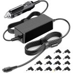 100w 90w dc 12v - 24v chargeur de voiture pour hp dell toshiba ibm lenovo acer asus compaq samsung sony ...