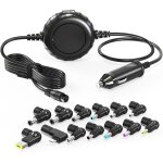 100w chargeur de voiture universel pour ordinateur portable usb type c alimentation pour lenovo hp dell ...