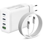100w usb c plug 4 ports chargeur de voyage compact adaptateur secteur rapide avec c�ble de charge pour ...