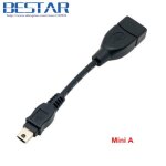10cm mini a mini c�ble usb type a et type b vers usb femelle otg pour handycam dv dc et tablette