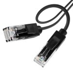 10m liquid silicone ethernet cable, cat. 6a network 10gbps cable, rj45 lan cable for gaming, pc, tv, ...