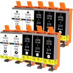 10x t0715 cartouches d'encre compatibles avec epson t0711 t0712 t0713 t0714 pour stylus bx300f sx610fw ... 10x t0715 cartouches d'encre compatibles avec epson t0711 t0712 t0713 t0714 pour stylus bx300f sx610fw ...