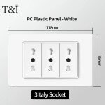 118 pc panneau en plastique blanc ignifuge pc italie ue schuko prise murale double usb type - c tuya ... 118 pc panneau en plastique blanc ignifuge pc italie ue schuko prise murale double usb type - c tuya ...