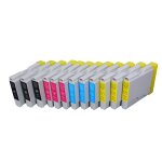 12 x cartouche d'encre compatible brother lc1000, lc970 pour imprimantes dcp - 350c, dcp - 330c, dcp ...