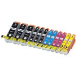 12 x cartouche d'encre avec puce compatible epson 26, 26xl, c13t26164010, c13t26364010 pour imprimantes ...
