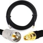 12m pl259 vers sma mâle uhf câble coaxial étanche ip67 - hf400 flexible 50 ohm câble d'extension (équivalent ... 12m pl259 vers sma mâle uhf câble coaxial étanche ip67 - hf400 flexible 50 ohm câble d'extension (équivalent ...