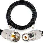 12m pl259 vers so239 uhf cble coaxial tanche ip67 - hf400 flexible 50 ohm cble d'extension (quivalent ...