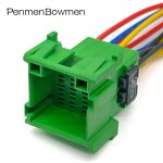 12pin male 1 pc amp tyco te � - lecteur cd de voiture 12 broches, faisceau de c?�bles, connecteur electronique ...