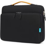 13 - 14 pouces housse pour ordinateur portable, pochette pc portable antichoc etanche avec pochette pour ...