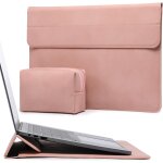 13, 3 - 14 pouces housses ordinateur portable sacoche avec fonction stand pour macbook pro 14 m4 / m3 ...