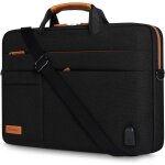 14 inch large laptop bag with external usb charger port for ultrabook / netbook / hp 14 / lenovo yoga ...