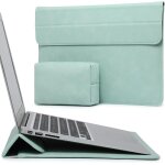 15 pouces housses ordinateur portable sacoche avec fonction stand pour macbook air 15 m4 a3241 m3 a3114 ...